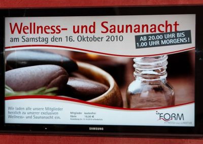 Sauna- und Wellnessnacht